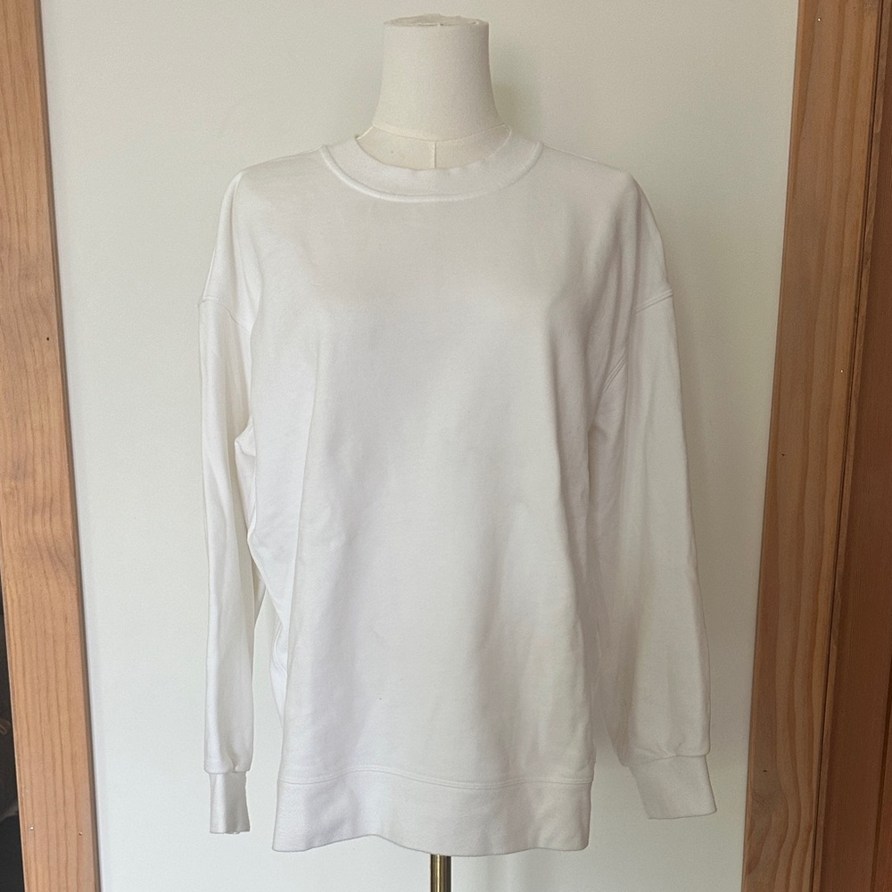 Lululemon White Sweatshirt